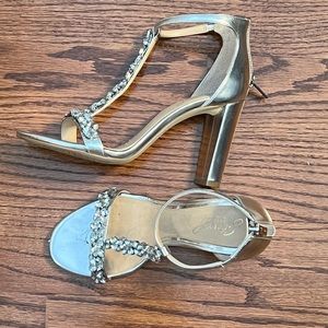 Badgley Mischka evening heels